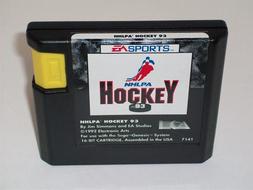 NHLPA Hockey 93 - Genesis Game